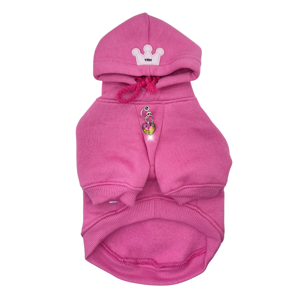 Pink Reindeer Charmed Hoodie