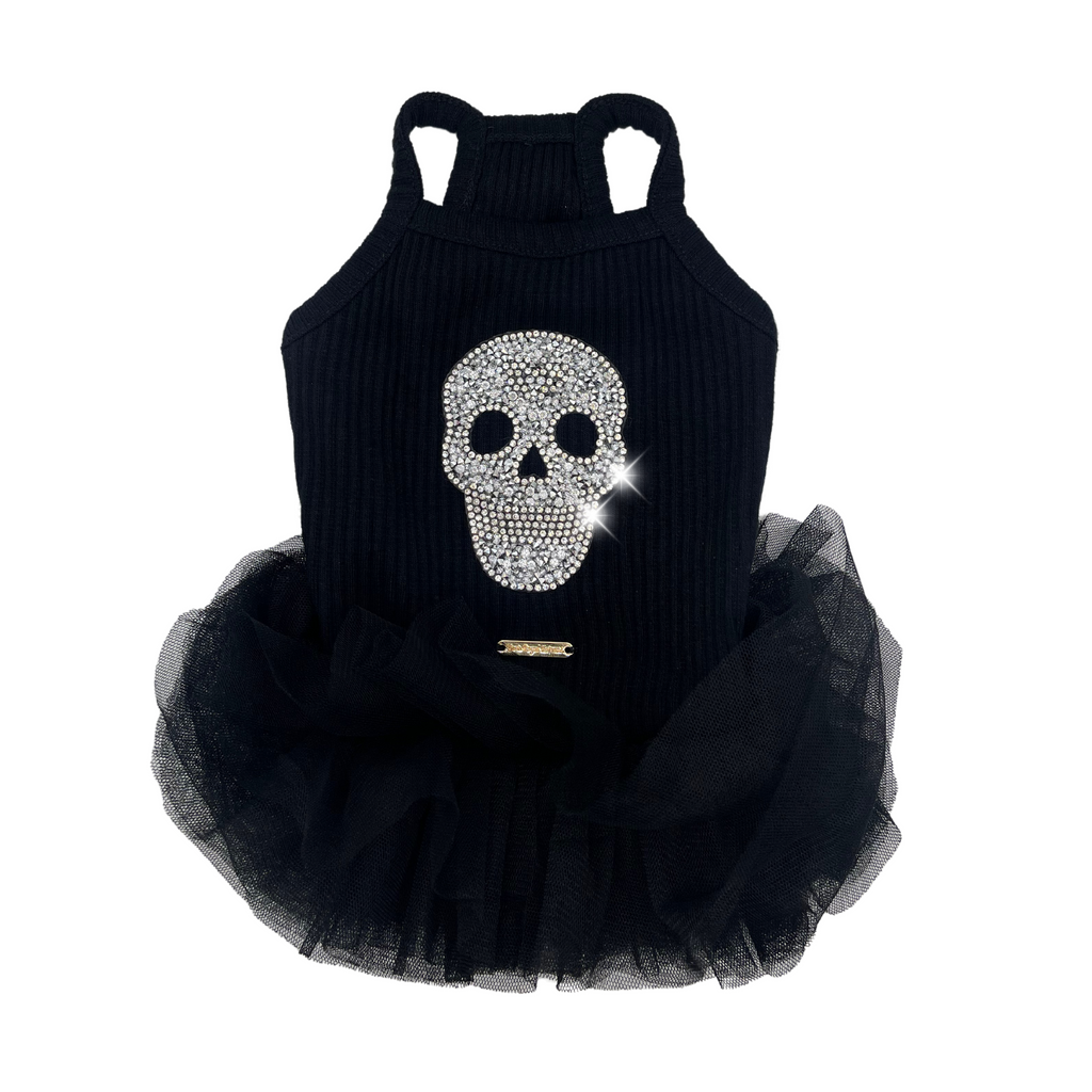 Midnight Bling Skull Tutu