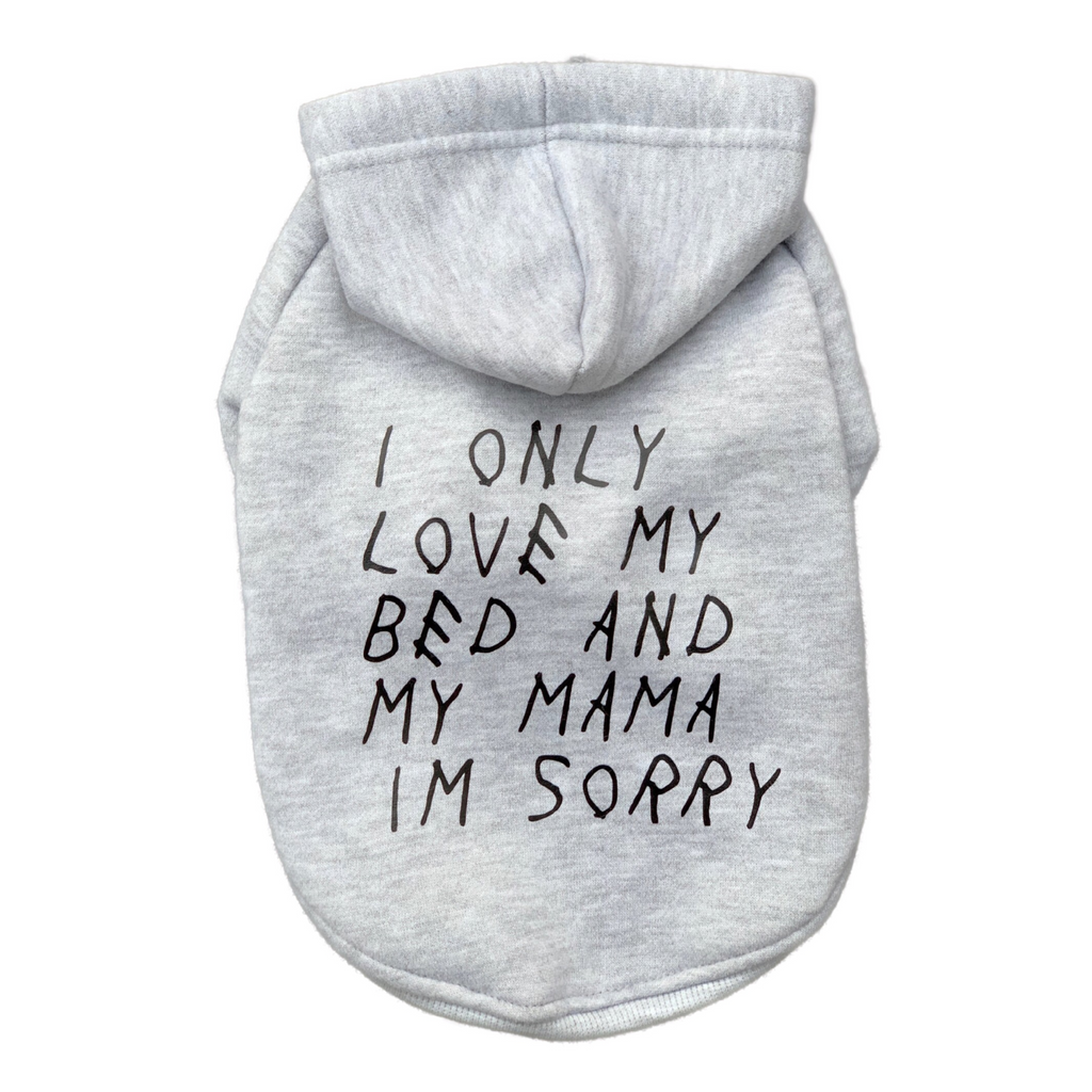 I Only Love My Bed & My Mama Hoodie