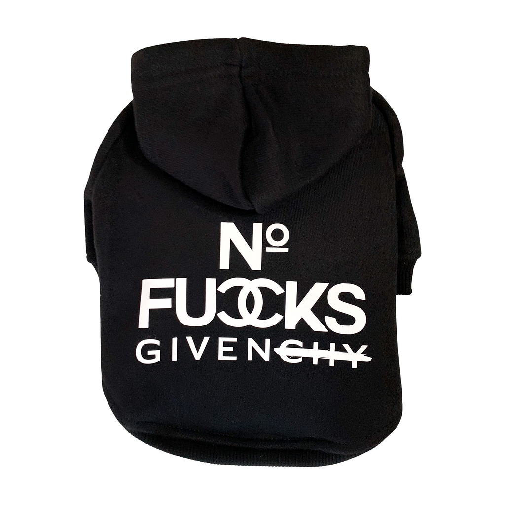 No F*cks Given Black Hoodie
