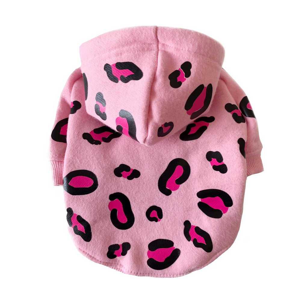 Pretty Pink Leopard Hoodie