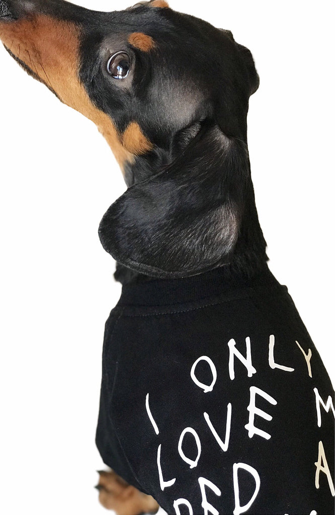 Only Love My Bed & My Mama T-Shirt - Black